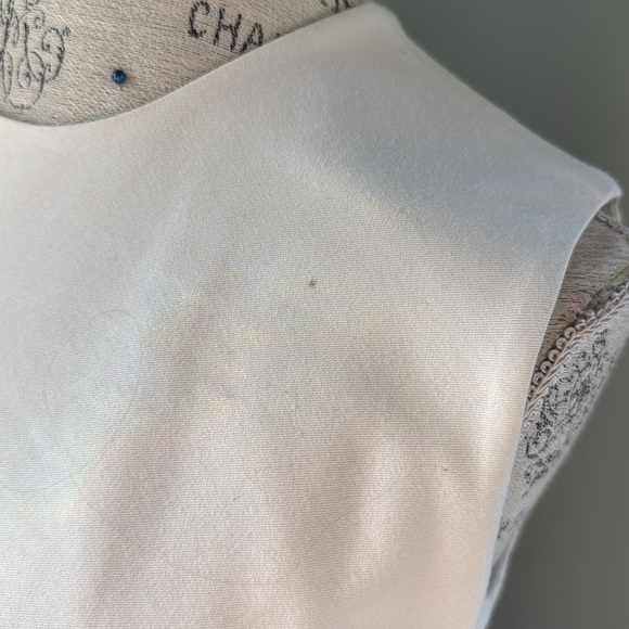 Alexander McQueen rayon l/wool blend drape top colorblock mini dress Size Small - Picture 5 of 16